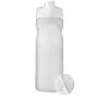 Borraccia sportiva da 650 ml con sfera shaker e coperchio a scatto 