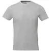T-shirt da uomo colori assortiti a girocollo con cucitura decorativa 100% cotone 160gr