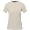 T-shirt da donna colori assortiti a girocollo con cucitura decorativa 100% cotone 160gr