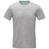 T-shirt da uomo colori assortiti a girocollo taglio regolare in cotone biologico ed elastan 200gr