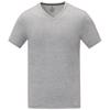 T-shirt da uomo colori assortiti scollo a v taglio regolare 100% cotone 160gr