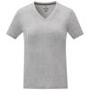 T-shirt da donna colori assortiti scollo a v taglio regolare 100% cotone 160gr