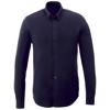 Camicia da uomo a maniche lunghe colori assortiti colletto button down materiale stretch in cotone ed elastan 200gr