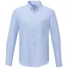 Camicia da uomo a maniche lunghe colori assortiti colletto button down in cotone e poliestere 130gr