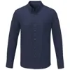 Camicia da uomo a maniche lunghe colori assortiti colletto button down in cotone e poliestere 130gr