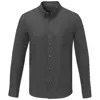 Camicia da uomo a maniche lunghe colori assortiti colletto button down in cotone e poliestere 130gr
