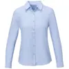 Camicia da donna a maniche lunghe colori assortiti taglio sfiancato in cotone e poliestere 130gr