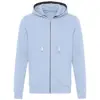 Felpa ELEVATE ARORA unisex in cotone e poliestere pregiati con cappuccio e tasche con chiusura a zip da 300gr