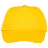Cappellino per bambini in cotone 175gr a 5 pannelli con chiusura a velcro