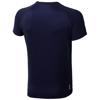 T-shirt da uomo sportiva colori assortiti a girocollo con maniche taglio raglan in poliestere 145gr