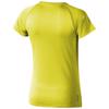 T-shirt da donna sportiva colori assortiti a girocollo con maniche taglio raglan in poliestere 145gr