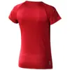 T-shirt da donna sportiva colori assortiti a girocollo con maniche taglio raglan in poliestere 145gr