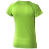 T-shirt da donna sportiva colori assortiti a girocollo con maniche taglio raglan in poliestere 145gr