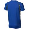 T-shirt da uomo sportiva colori assortiti e finiture laterali a girocollo con maniche taglio raglan in poliestere 145gr
