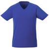 T-shirt da uomo sportiva colori assortiti scollo a v con maniche taglio raglan in poliestere 145gr