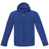 Giacca softshell da uomo impermeabile a tre strati con cappuccio staccabile interno in micropile