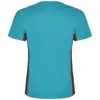 T-shirt sportiva da uomo a maniche corte tessuto tecnico e traspirante poliestere 140gr