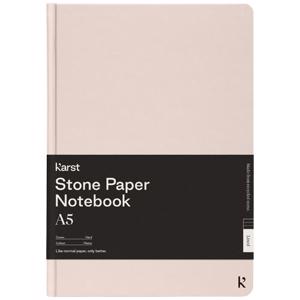 Notebook A5 K'arst con copertina rigida e pagine a righe antistrappo