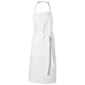 Grembiule in poliestere e cotone 240gr taglia unica con tasche frontali