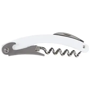 Cavatappi Seasons da sommelier in acciaio inox con tagliacapsule