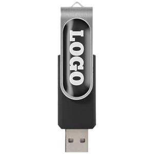 Chiavetta USB da 2 GB personalizzabile con etichetta resinata