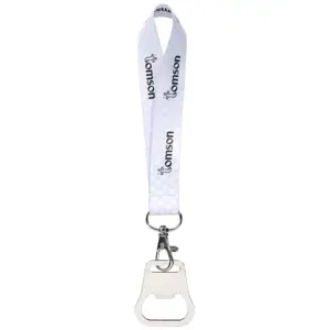 Lanyard piccolo con personalizzazione full color in sublimazione su 2 lati