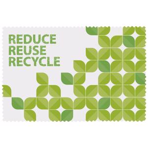 Panno per pulizia piccolo in PET riciclato