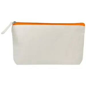 Beautycase da viaggio in cotone biologico a marchio Citizen Green 23x13cm