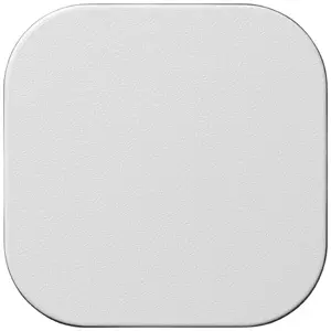 Sottobicchiere quadrato in gomma realizzato con materiali riciclati