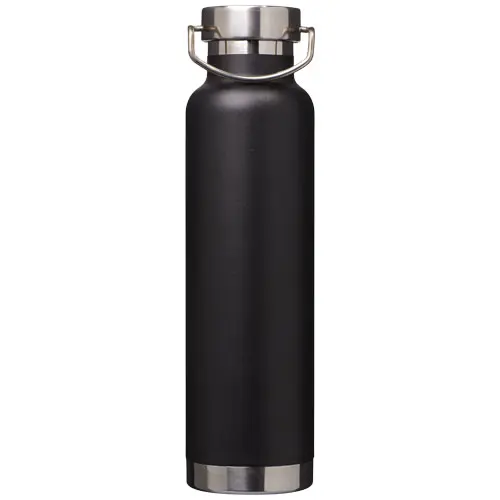 Borraccia in acciaio inox con isolamento sottovuoto in rame tappo a vite con anello da 650 ml