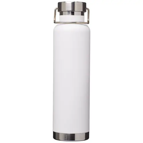 Borraccia in acciaio inox con isolamento sottovuoto in rame tappo a vite con anello da 650 ml
