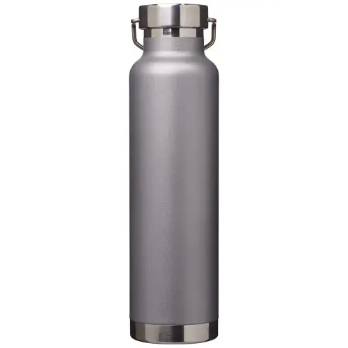 Borraccia in acciaio inox con isolamento sottovuoto in rame tappo a vite con anello da 650 ml