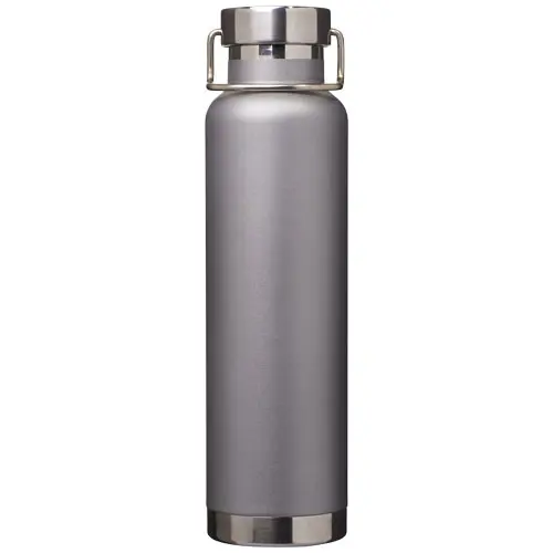 Borraccia in acciaio inox con isolamento sottovuoto in rame tappo a vite con anello da 650 ml