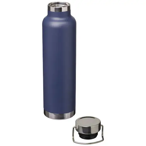 Borraccia in acciaio inox con isolamento sottovuoto in rame tappo a vite con anello da 650 ml