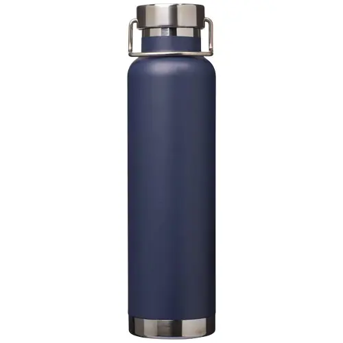 Borraccia in acciaio inox con isolamento sottovuoto in rame tappo a vite con anello da 650 ml