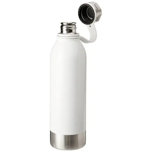 Borraccia in acciaio inox da 740 ml con tappo a vite e occhiello in silicone