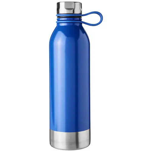 Borraccia in acciaio inox da 740 ml con tappo a vite e occhiello in silicone