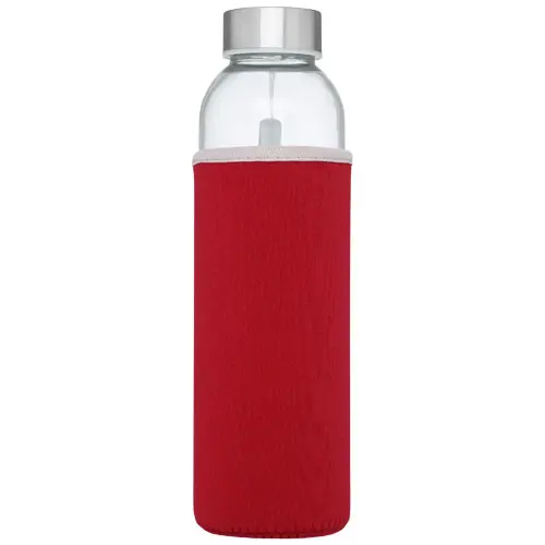 Borraccia in vetro da 500 ml con custodia in neoprene e confezione regalo