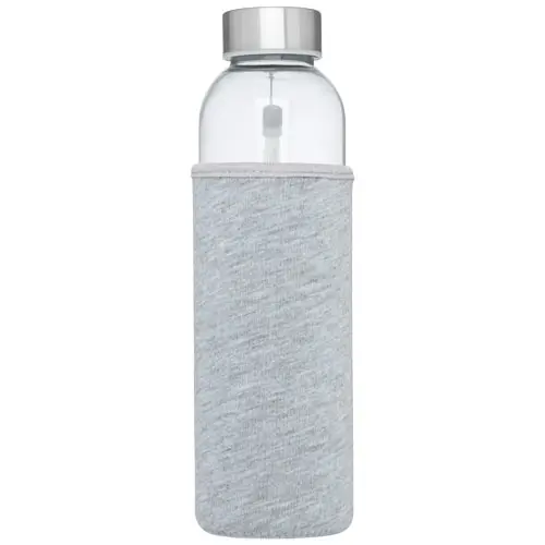 Borraccia in vetro da 500 ml con custodia in neoprene e confezione regalo