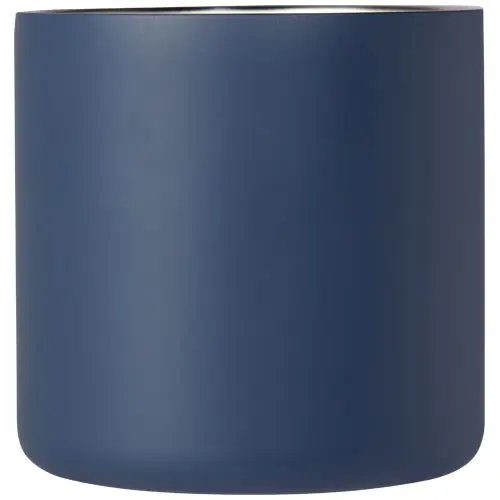 Tazza in acciaio inox riciclato certificato con manico in legno di faggio e isolamento sottovuoto in rame da 360ml