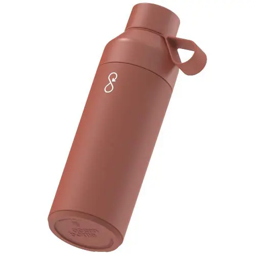 Borraccia Ocean Bottle in acciaio inox e plastica riciclata con isolamento sottovuoto da 500ml