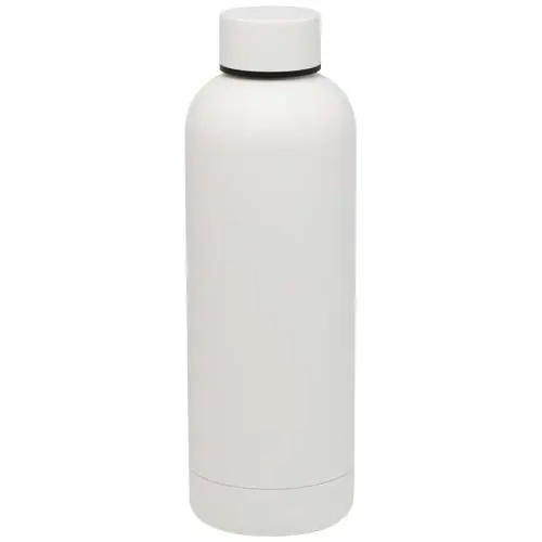 Borraccia con isolamento sottovuoto in rame certificata RCS finitura opaca confezione in cartone riciclato 500ml