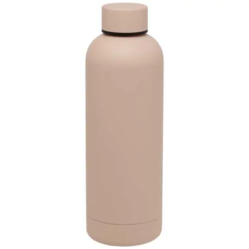 Borraccia con isolamento sottovuoto in rame certificata RCS finitura opaca confezione in cartone riciclato 500ml