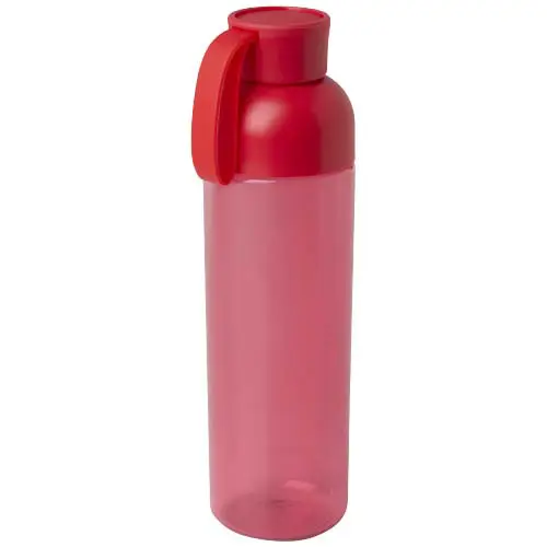 Borraccia in PET riciclato con manico in silicone da 600ml