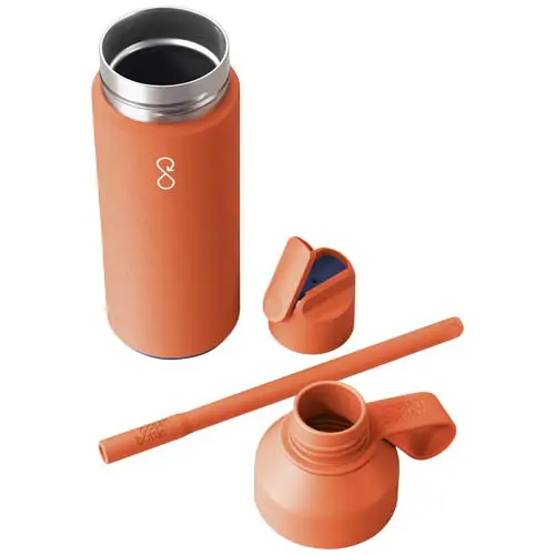 Borraccia termica Ocean Bottle GO in acciaio inossidabile riciclato con tappo a beccuccio da 500ml