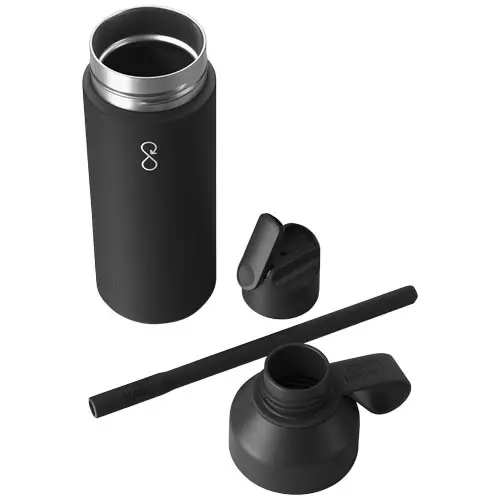 Borraccia termica Ocean Bottle GO in acciaio inossidabile riciclato con tappo a beccuccio da 500ml