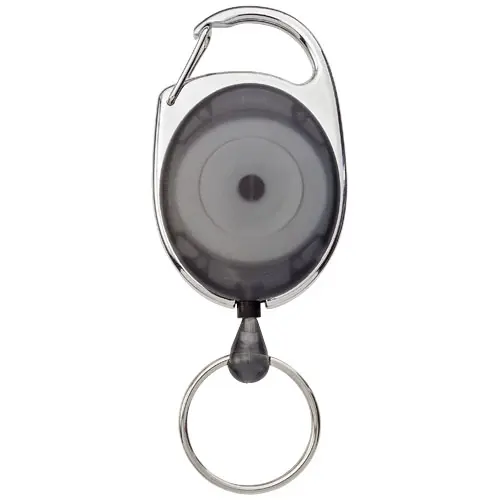 Portachiavi roller con cavo e moschettone porta badge