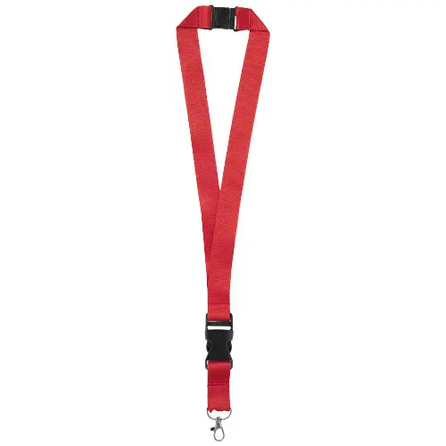 Lanyard con fibbia staccabile e sgancio di sicurezza