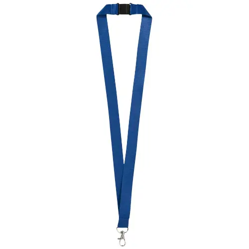 Lanyard in poliestere con sgancio di sicurezza