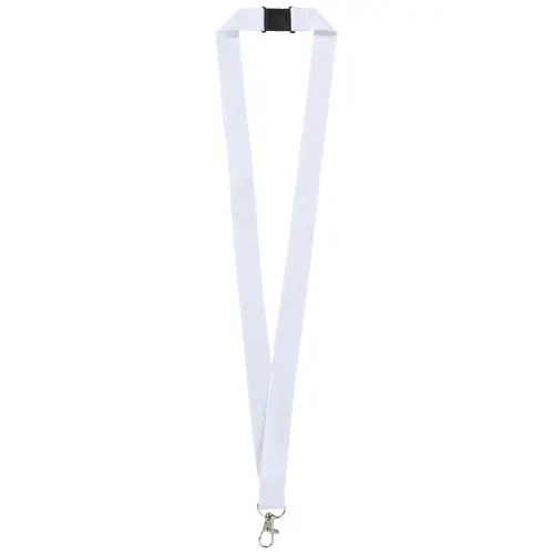 Lanyard in poliestere con sgancio di sicurezza